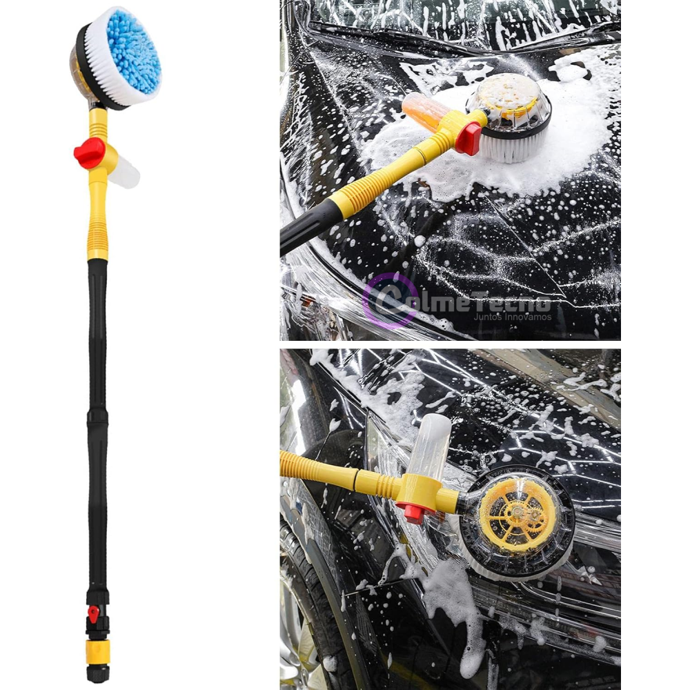 Cepillo Giratorio 360° + Manguera 5mt